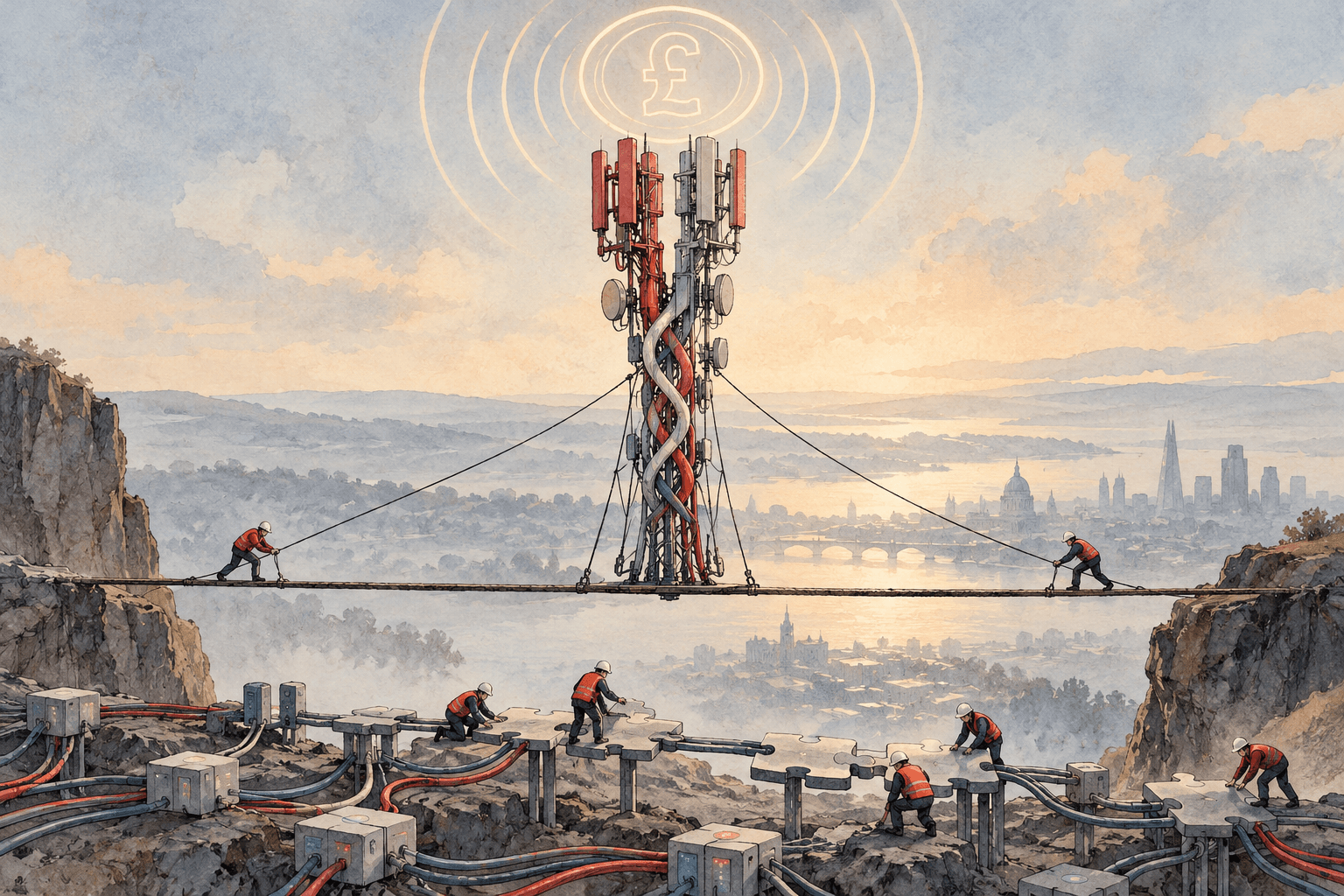 VodafoneThree’s £1bn savings target shifts UK merger into execution phase