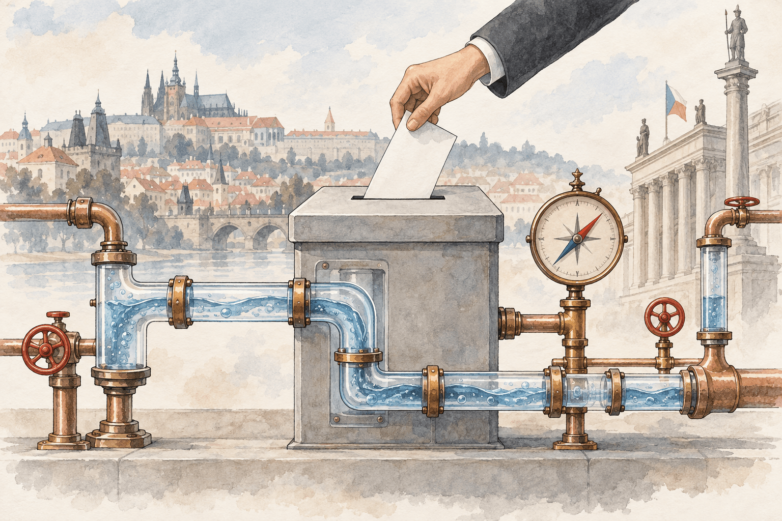 Czech local and Senate vote becomes a test of politics and election plumbing