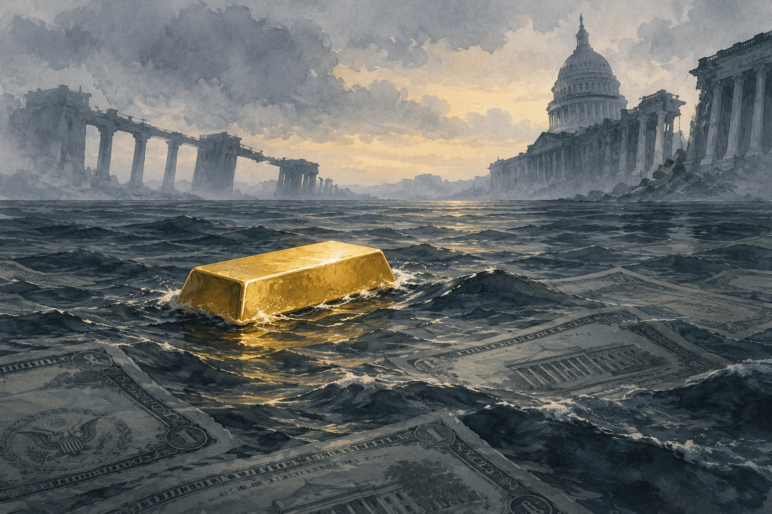 Gold’s rally is becoming a fiscal-risk trade