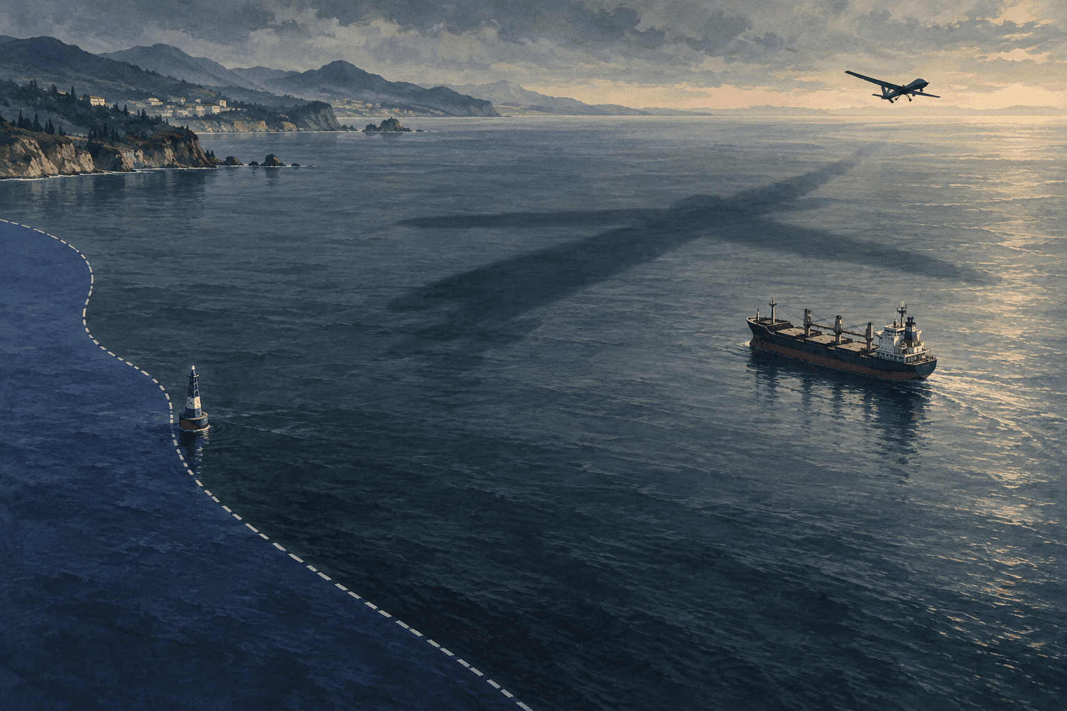Drone strikes push Black Sea shipping risk closer to NATO’s maritime edge