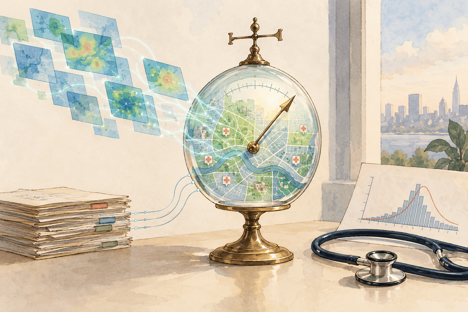 Google’s place embeddings enter the public-health forecasting stack